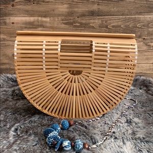 NWOT Bamboo Handbag